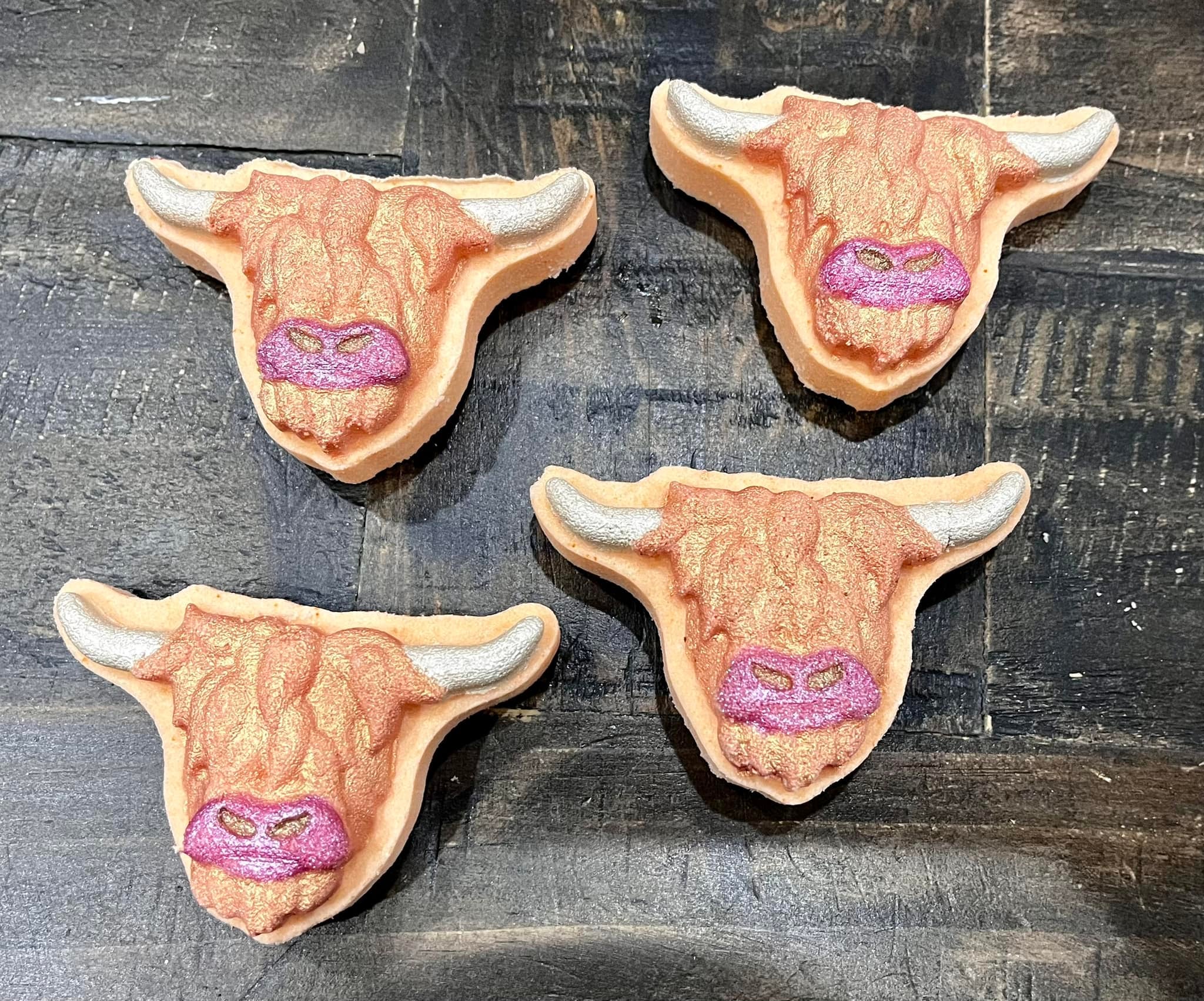Highland Cow Bath Bomb The Sudsy Hen Highland Cow Bath Bomb The Sudsy Hen